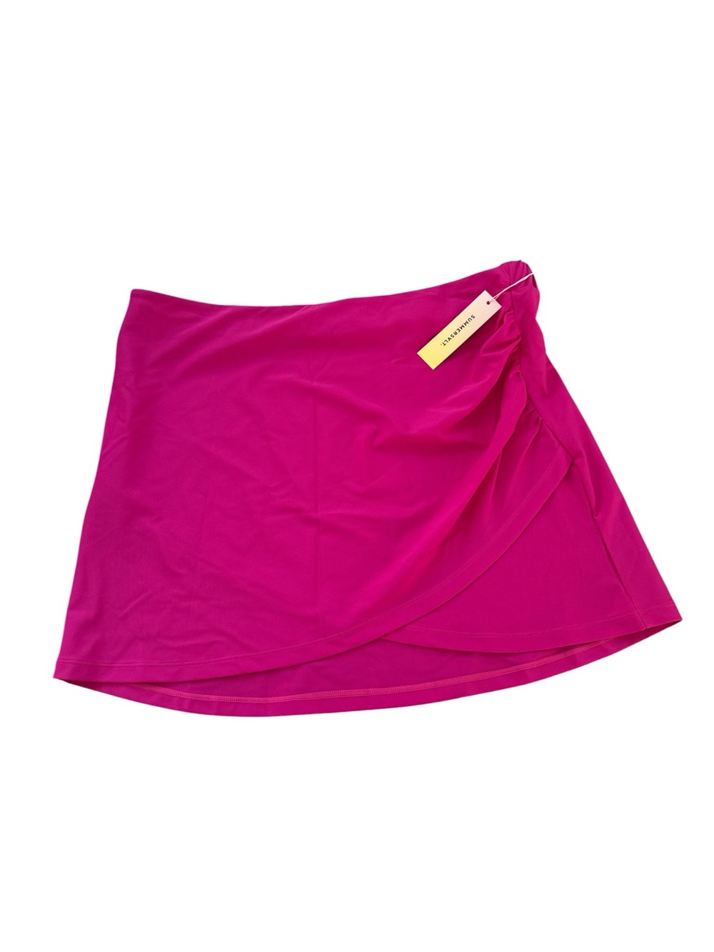 NWT Summersalt Ruched Swim Skirt Coverup Size Large